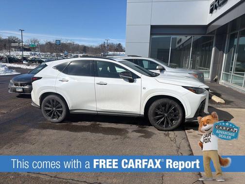 Ultra White 2024 Lexus NX 350 F SPORT Handling