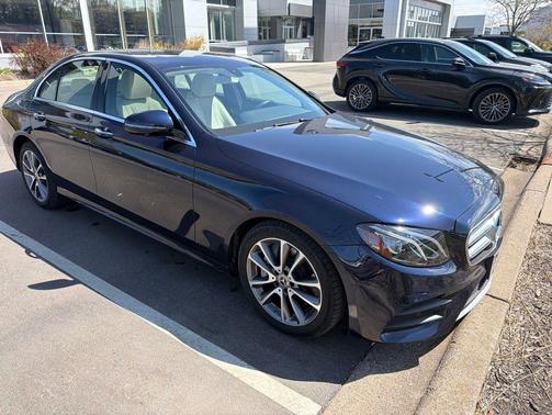 Lunar Blue Metallic 2020 Mercedes-Benz E-Class 4MATIC