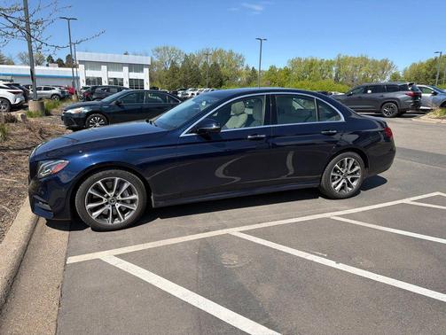 Lunar Blue Metallic 2020 Mercedes-Benz E-Class 4MATIC