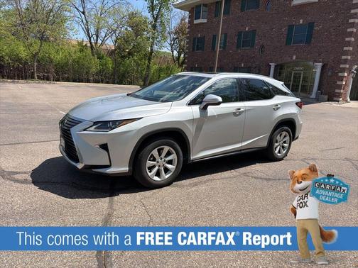 Silver Lining Metallic 2017 Lexus RX 350 Base
