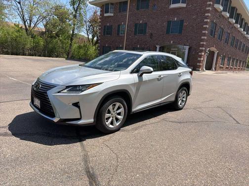 Silver Lining Metallic 2017 Lexus RX 350 Base