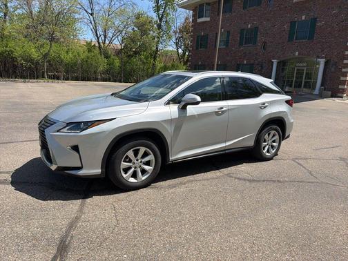 Silver Lining Metallic 2017 Lexus RX 350 Base