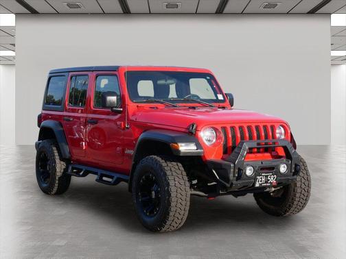 Firecracker Red Clearcoat 2019 Jeep Wrangler Unlimited Sport