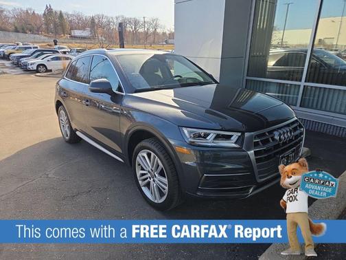 Manhattan Gray Metallic 2018 Audi Q5 2.0T Tech Premium