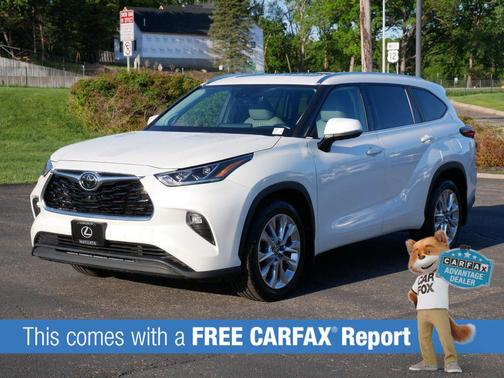 Blizzard Pearl 2021 Toyota Highlander Limited