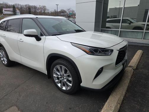 Blizzard Pearl 2021 Toyota Highlander Limited