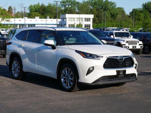 Blizzard Pearl 2021 Toyota Highlander Limited