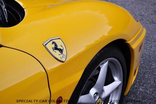 Yellow 1999 Ferrari 360 Modena Base