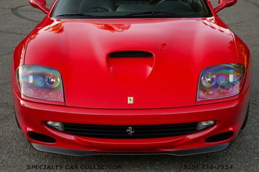 Red 1998 Ferrari 550 Maranello Base