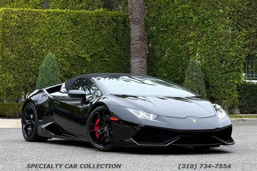 Nero Helene Metallic 2017 Lamborghini Huracan LP610-4S