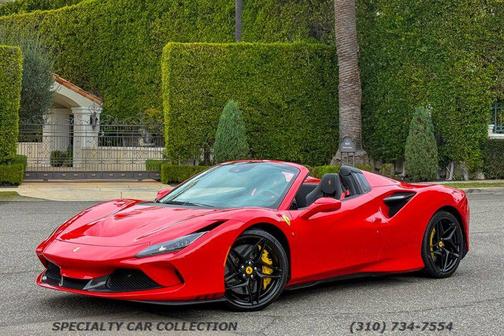 Rosso Corsa 2021 Ferrari F8 Spider