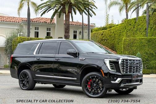 Onyx Black 2025 GMC Yukon XL Denali