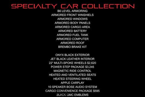 Onyx Black 2025 GMC Yukon XL Denali
