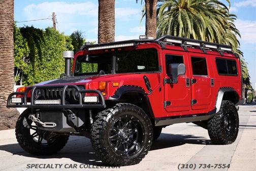 Flame Red Pearl 2006 Hummer H1 Alpha Enclosed