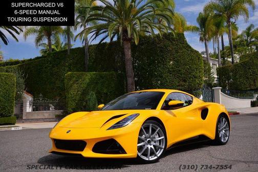 Hethel Yellow 2025 Lotus Emira V6