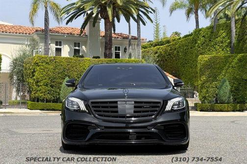 Obsidian Black Metallic 2019 Mercedes-Benz AMG S 63 4MATIC