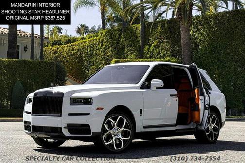White 2022 Rolls-Royce Cullinan