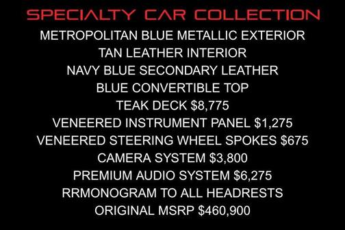 2009 Rolls-Royce Phantom Drophead Coupe Drophead Coupe