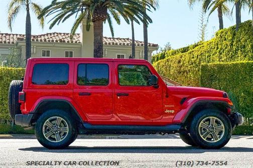 Firecracker Red Clearcoat 2018 Jeep Wrangler Unlimited Sahara