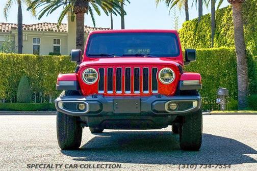 Firecracker Red Clearcoat 2018 Jeep Wrangler Unlimited Sahara