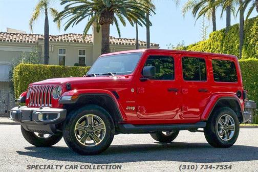Firecracker Red Clearcoat 2018 Jeep Wrangler Unlimited Sahara