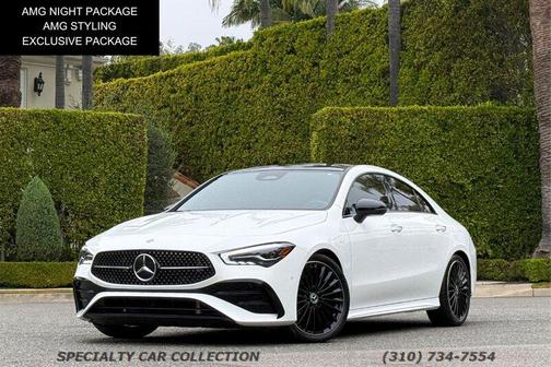 White 2024 Mercedes-Benz CLA 250 4MATIC