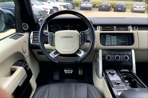BLACK 2015 Land Rover Range Rover 5.0L Supercharged
