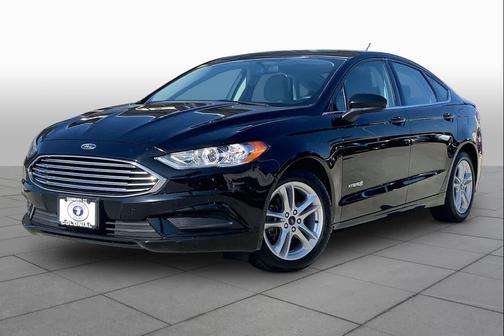 Shadow Black 2018 Ford Fusion Hybrid S