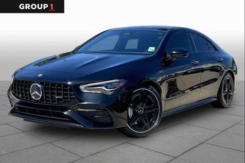 Night Black 2025 Mercedes-Benz AMG CLA 35 4MATIC