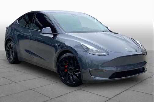 Midnight Silver Metallic 2022 Tesla Model Y Performance Dual Motor All-Wheel Drive