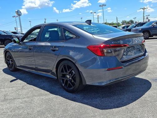 Meteorite Gray Metallic 2024 Honda Civic Sport