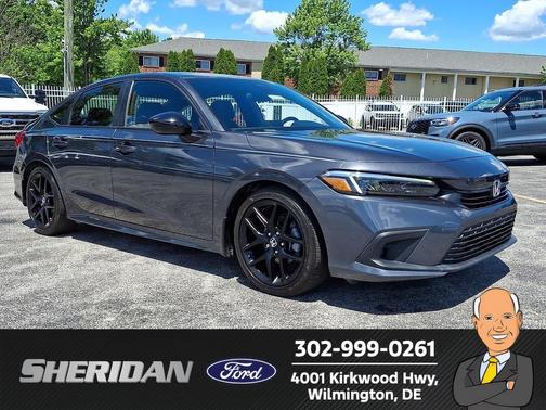 Meteorite Gray Metallic 2024 Honda Civic Sport