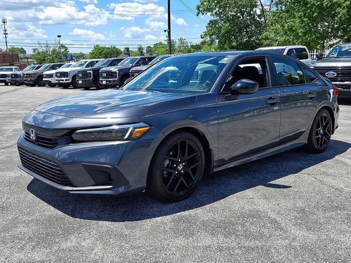 Meteorite Gray Metallic 2024 Honda Civic Sport