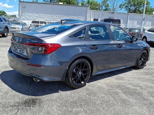 Meteorite Gray Metallic 2024 Honda Civic Sport