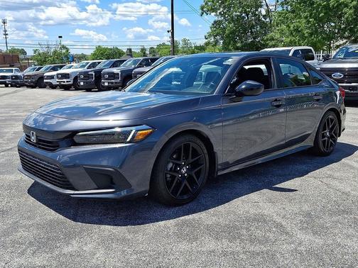 Meteorite Gray Metallic 2024 Honda Civic Sport