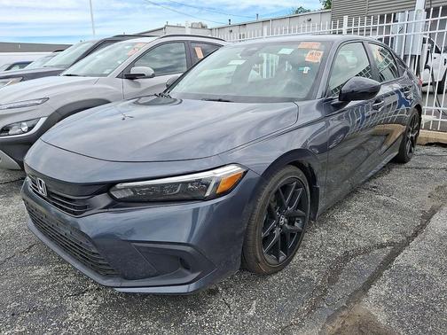 Meteorite Gray Metallic 2024 Honda Civic Sport