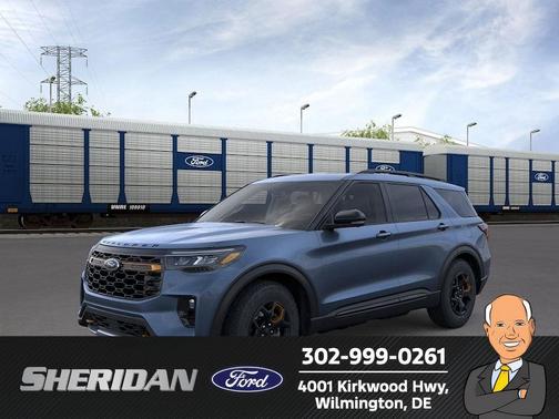 Vapor Blue Metallic 2026 Ford Explorer Tremor