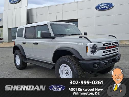Avalanche Gray 2026 Ford Bronco Heritage Edition