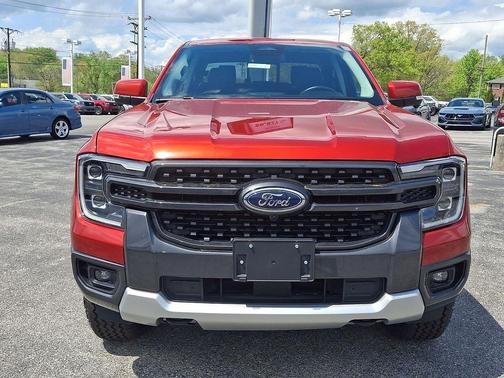 Hot Pepper Red Metallic Tinted Clearcoat 2024 Ford Ranger LARIAT