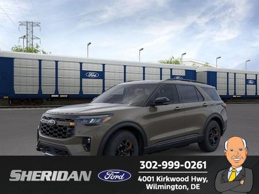 Marsh Gray 2026 Ford Explorer Tremor