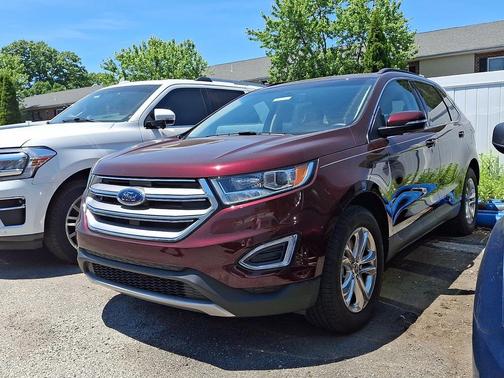 Burgundy Velvet Metallic Tinted Clearcoat 2017 Ford Edge SEL