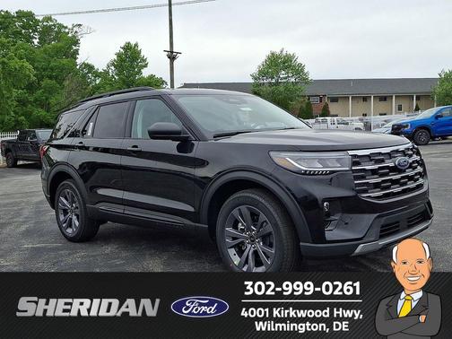 Agate Black Metallic 2026 Ford Explorer Active
