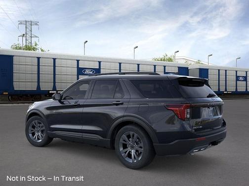 Agate Black Metallic 2026 Ford Explorer Active