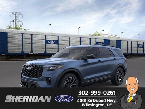 Vapor Blue Metallic 2026 Ford Explorer ST-Line
