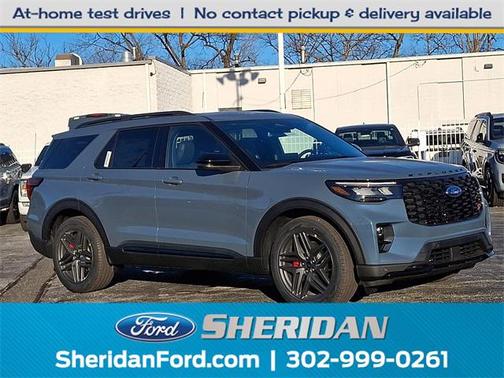 Vapor Blue Metallic 2026 Ford Explorer ST