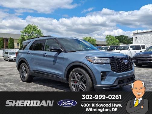 Vapor Blue Metallic 2026 Ford Explorer ST