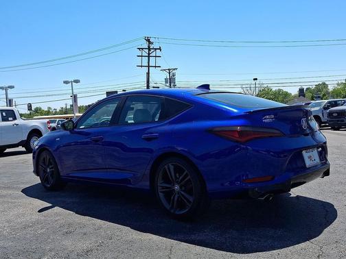 Apex Blue Pearl 2023 Acura Integra A-SPEC