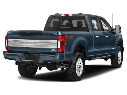 Antimatter Blue Metallic 2022 Ford F-350 Platinum