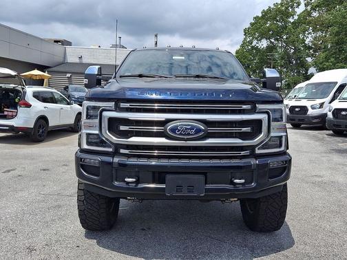 Antimatter Blue Metallic 2022 Ford F-350 Platinum