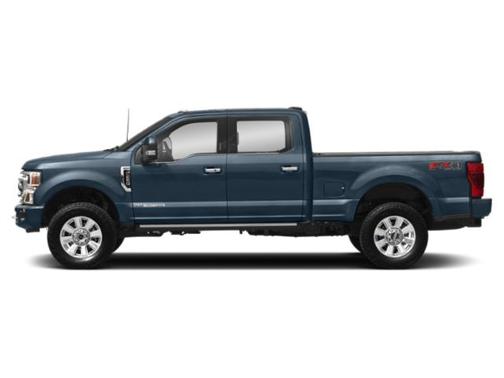 Antimatter Blue Metallic 2022 Ford F-350 Platinum